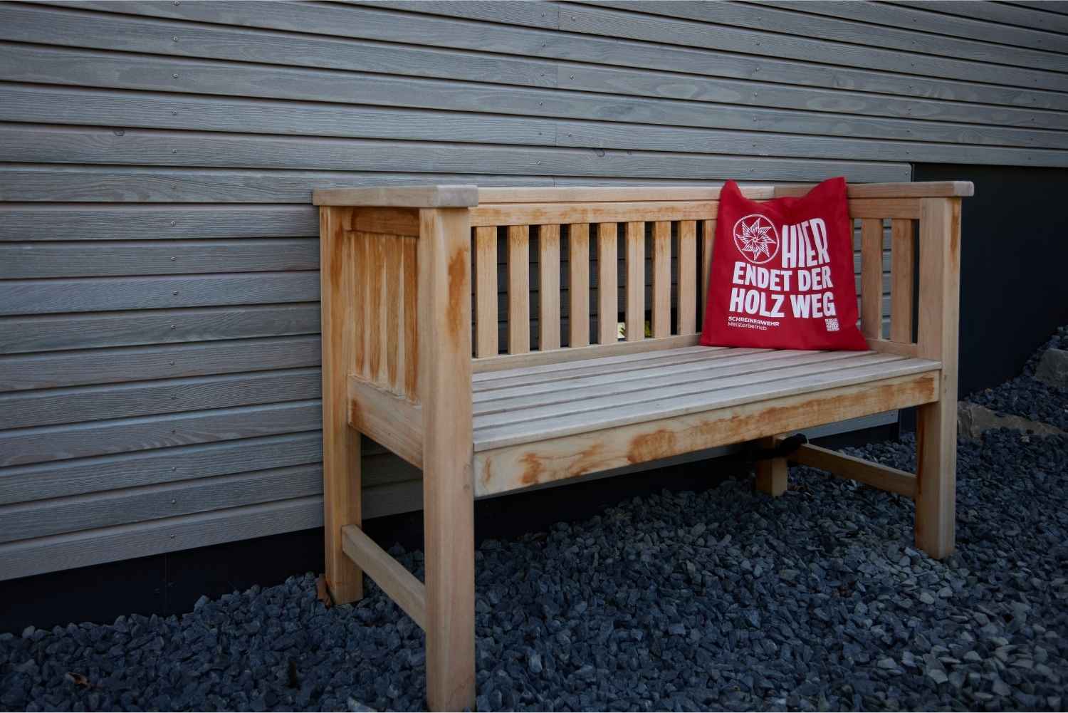 Holzfassade mit Holzfaserdämmung